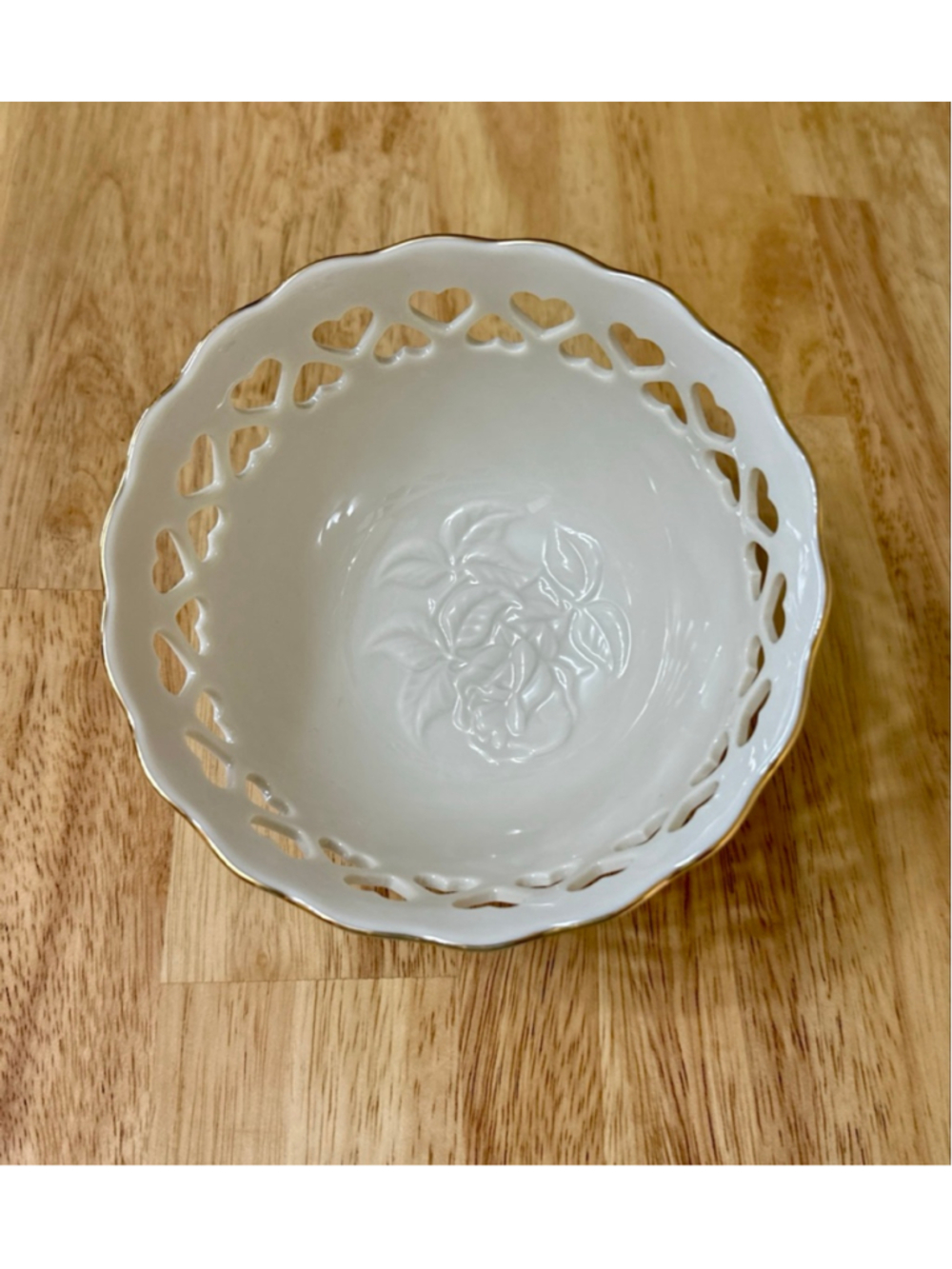 Lenox Heart Collection Candy Bowl - Picture 3 of 3